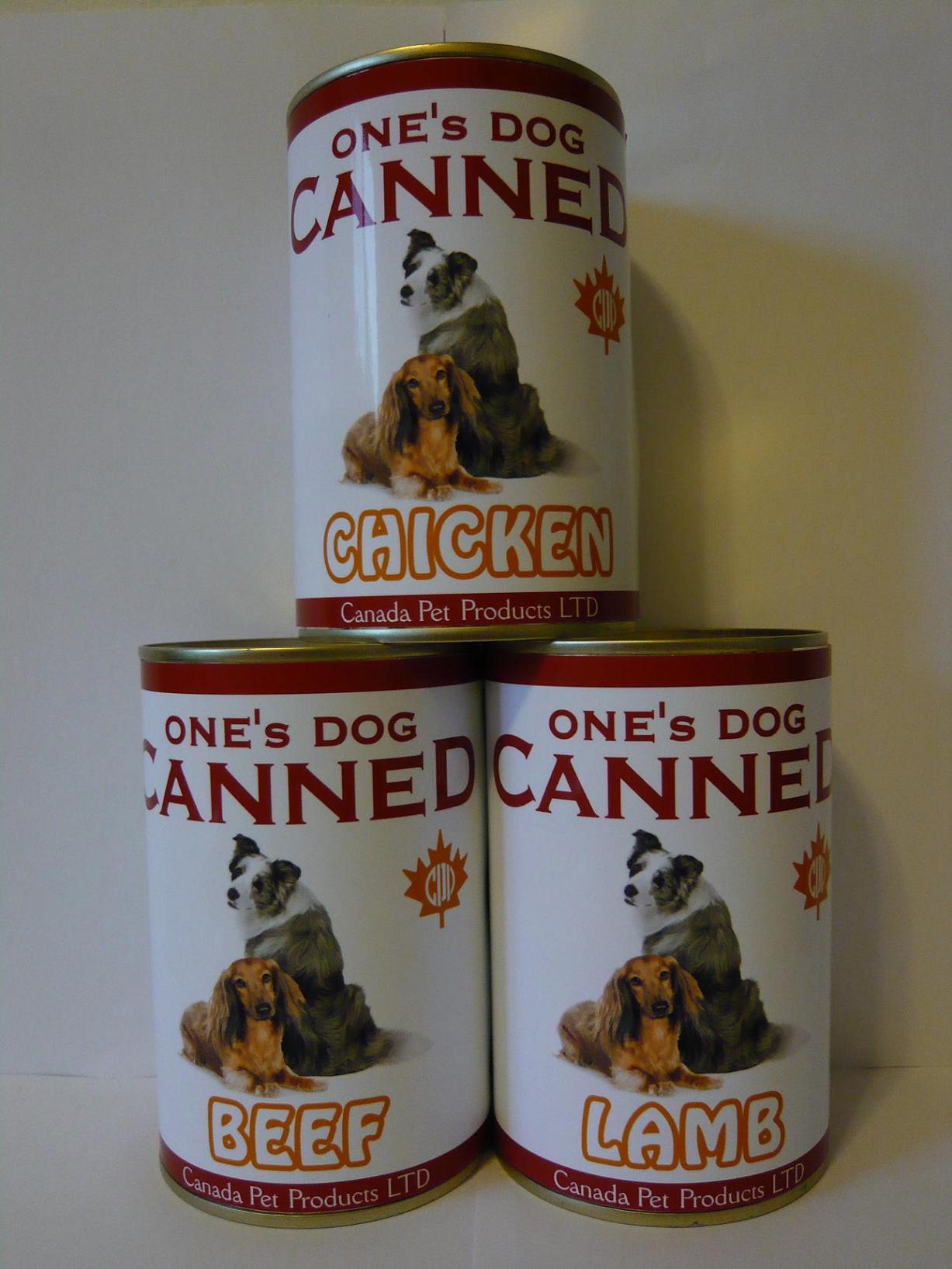 ONE's DOG 王子狗：��狗用罐头 － ��肉
